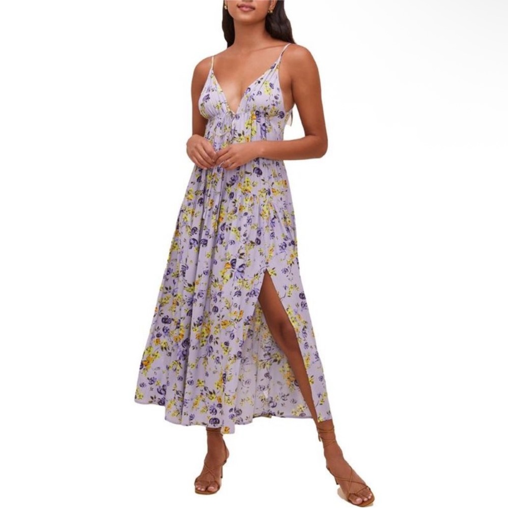 ASTR The Label Lizbeth Floral Dress Bonjour Size Small
